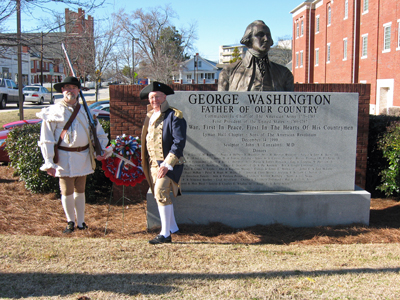 Lyman Hall Chapter Color Guard